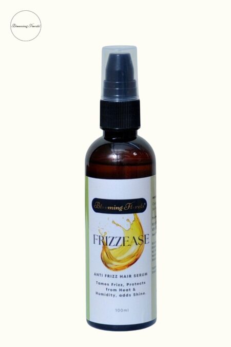 BloomingFlorets FrizzEase anti-frizz hair serum for smooth and shiny hair